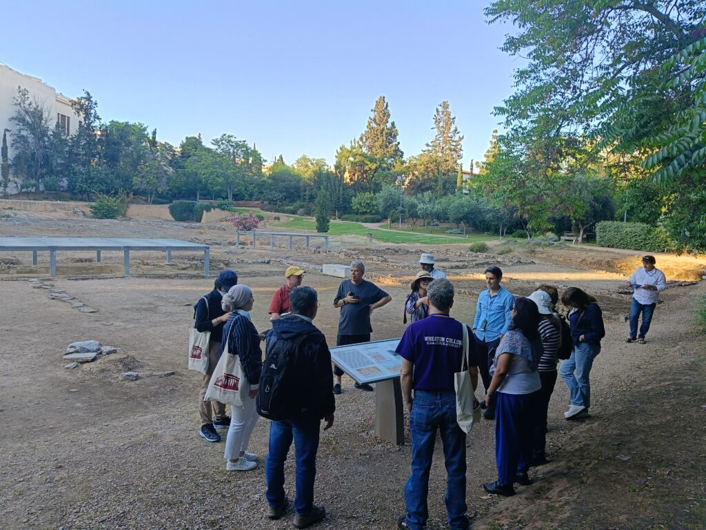 Group Discussion inside the Lyceum