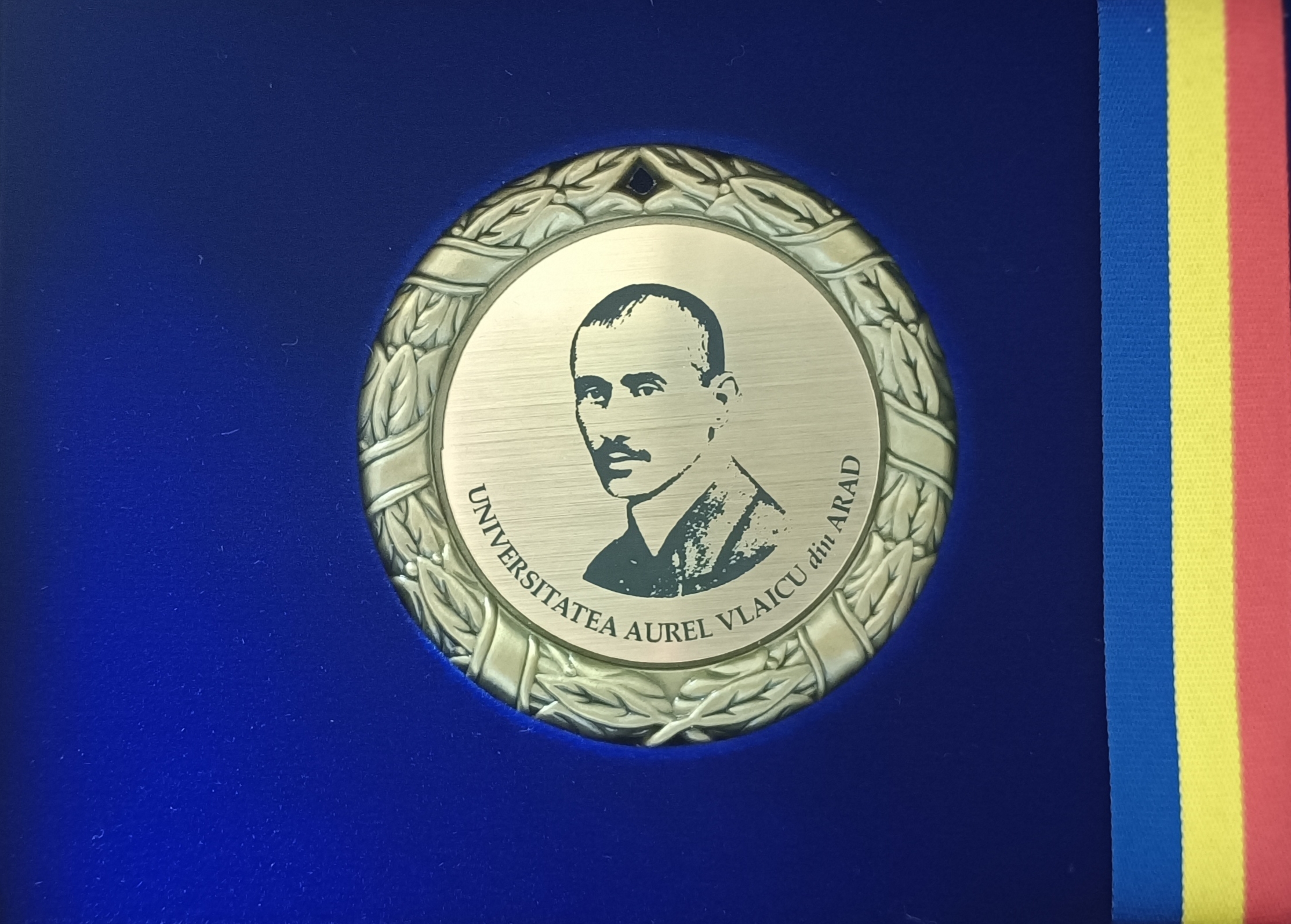 Honorary Medal of "Aurel Vlaicu" University of Arad, Romania Honorary Medal of "Aurel Vlaicu" University of Arad, Romania